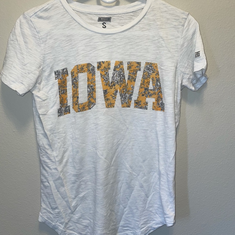 Floral Iowa Tee
